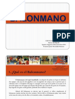 PDF Balonmano