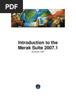 Introduction To The Merak Suite 2007.1: December, 2007