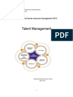 Talent Management: International Human Resource Management 2013