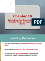 Extending The Organization - Supply Chain Management (SCM)