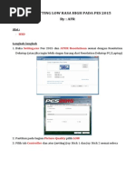 Download Cara Setting Low Rasa High Pada Pes 2015 by Afr by galihprasiddha SN269916468 doc pdf
