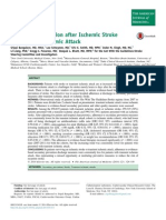 Secondary Prevention After Ischemic Stroke
