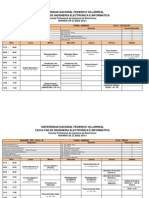 Horario de clases UNFV 2015