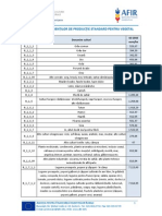 Lista Coeficientilor de Productie Standard SO2010