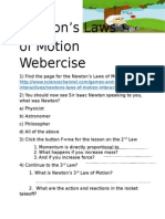 Law of Motion Webercise