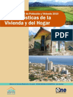 Características de La Vivienda y Del Hogar VOLUMEN II Censo 2010