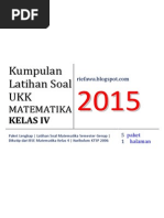 Download Kumpulan Soal UKK Matematika Kelas 4 by andi2r SN269926550 doc pdf