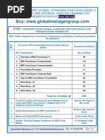 Download Demo of BRC Global Standard for Food by Global Manager Group SN26993063 doc pdf