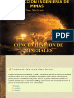 FLOTACION MINERALES