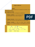 Triagulos Clasificacion