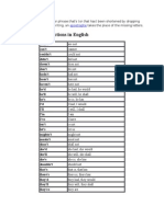 Standard Contractions in English: Contraction Apostrophe