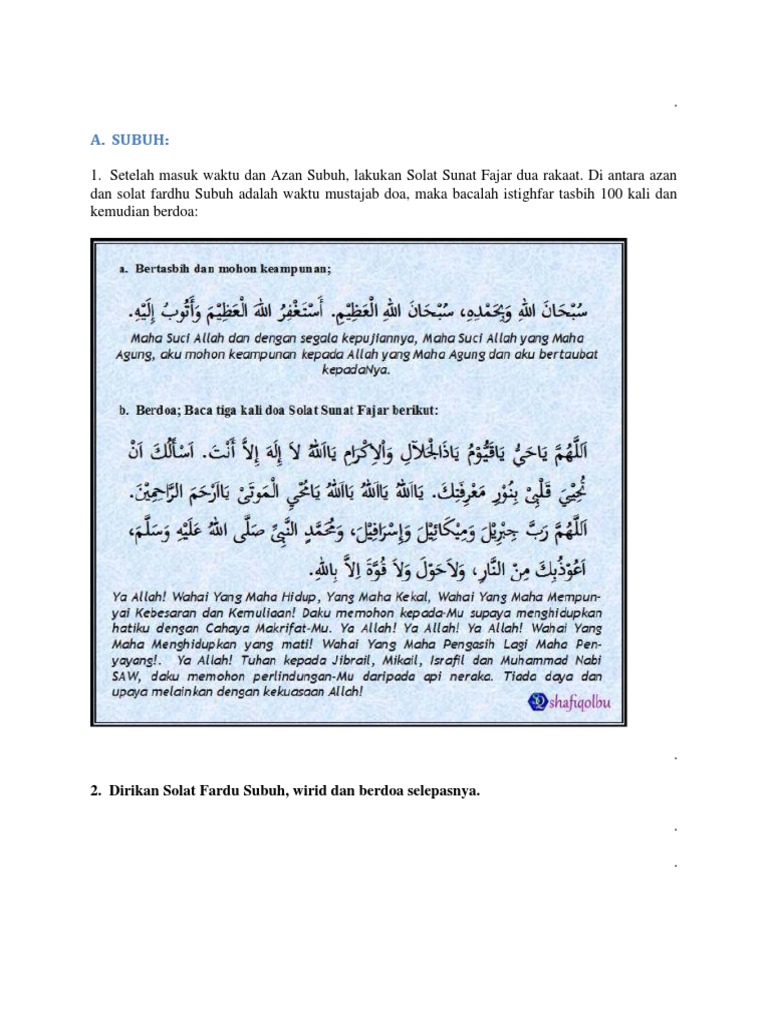 Doa Ramadhan1 Pdf Pdf