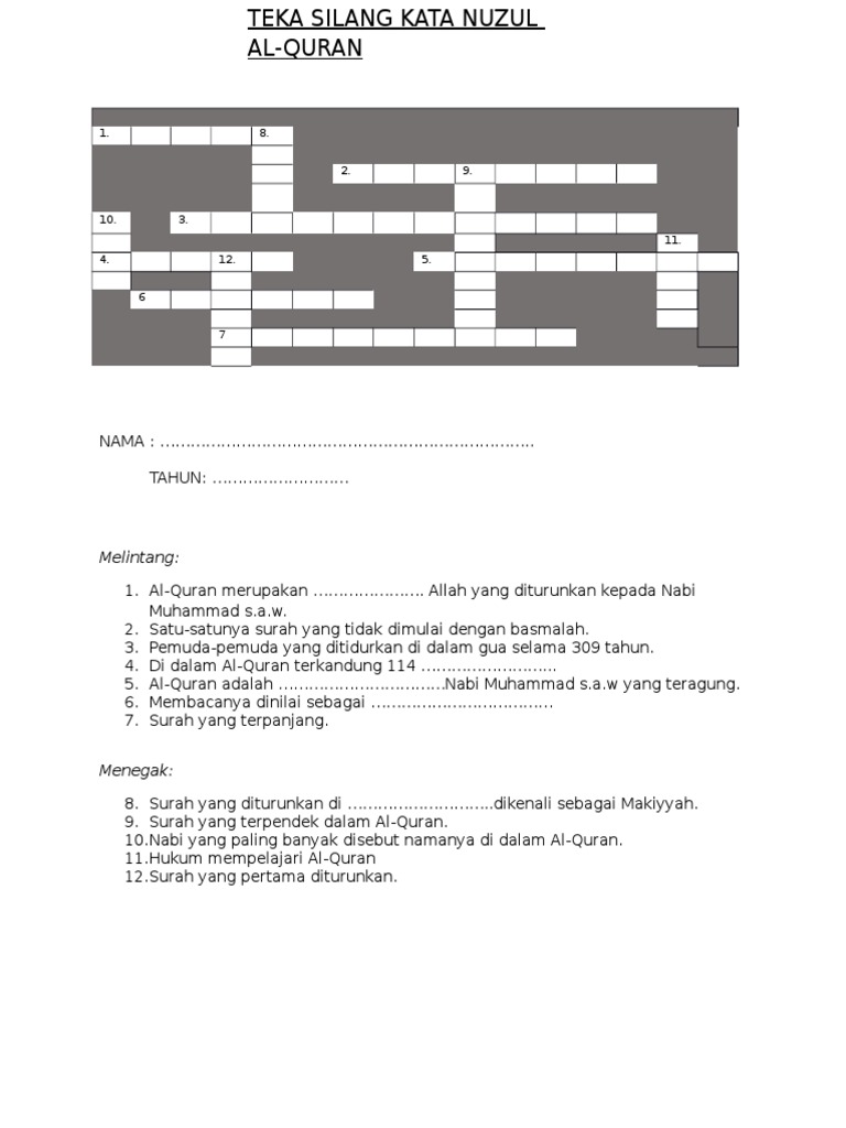 Nuzul Quran Silangkata Pdf