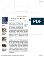 La MUD y El Reto Electoral, POR ELÍAS PINO ITURRIETA