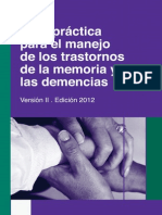 Guias Practica Demencias Trastornos de Memoria