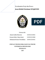 Analisa Kecelakaan British Petroleum Oil Spill 2010: Tugas Keselamatan Kerja Dan Proses