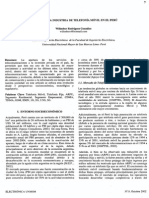 Analisis de La Industria de Telefonía Móvil en El Perú