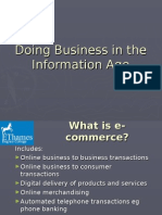 Doing Business in The Information Age