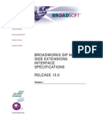 Broadsoft BroadWork SIP