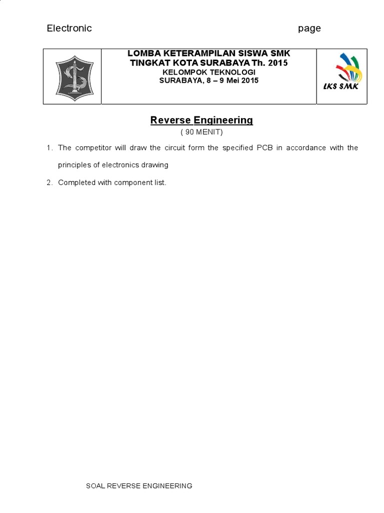 Soal Reverse Engineering | PDF
