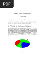 Isomorphic Vector Spaces