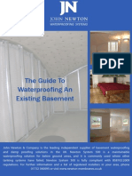 Waterproofing an Existing Basement 