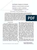 79 The General Dynamic Equation For Aerosols. Theory and Application To Aerosol Formation and Growth