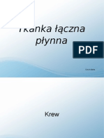 Tkanka Łączna płynnaPPT