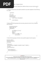 Class XII Computer Science Practice Questions