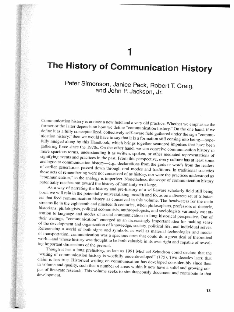 History of Communication History | PDF | Rhetoric | Public Speaking