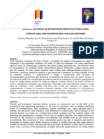 Análise de fadiga em estruturas tubulares metálicas