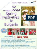 Quick View On Traditional Spring Festivities in Bulgaria