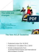 The Rules and Changes: ACLS Guidelines 2010