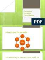 Consumer Behavior Presentation: Article 1: Conceptual Models of How Advertising Works To Persuade Individuals