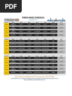 p90x3 Mass Schedule