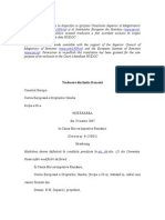 CASE of MIRCEA v. ROMANIA Romanian Translation by The SCM Romania and IER