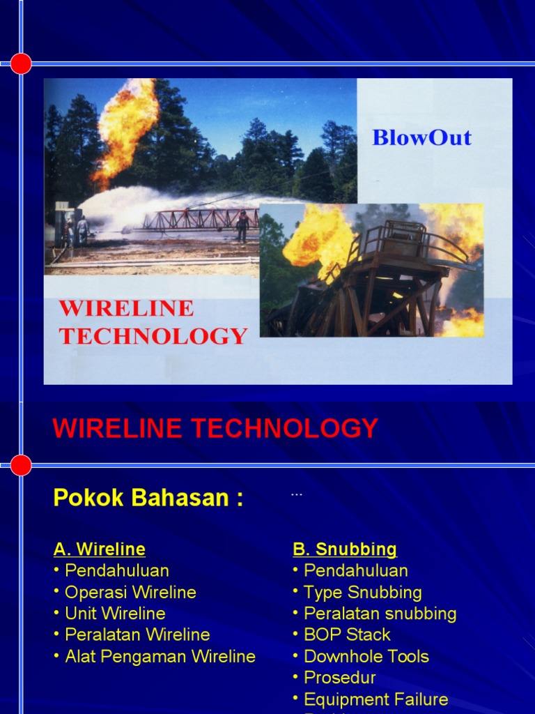 Wireline Technology ppt