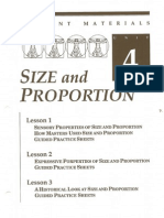 Drawing Insights - Size and Proportion PDF