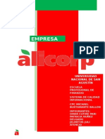 Manual de Organizacion y Funciones Empresa Alicorp
