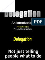 Delegation An Introduction