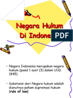 Negara Hukum Di Indonesia