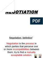 6 Negotiation