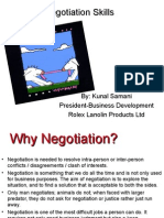 9 Negotiation Skills