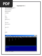 Lab Manual C++