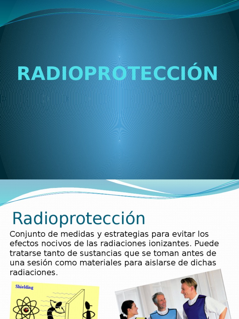 Medidas de Radioprotección Esenciales | PDF | Radiación ionizante ...