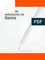 Manual Elaboracion de Items Pruebas Nacionales