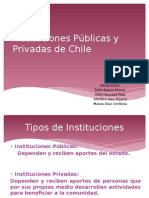 Instituciones Públicas y Privadas de Chile