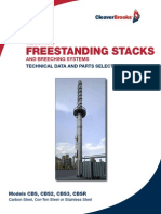 CB 8469 Freestanding Stacks Technical Data Parts (8 11)