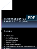 Termogeneratoare Cu Radioizotopi (RTG)