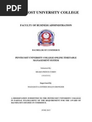 ONLINE TIMETABLE MANAGEMENT